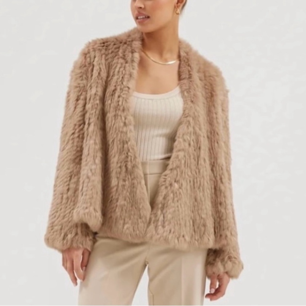 BUBISH LUXE | Rabbit Fur Jacket
